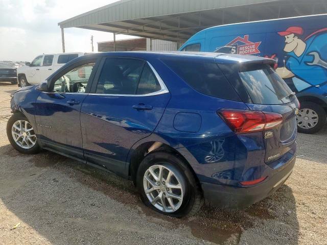 3GNAXKEV2NL294583 - 2022 CHEVROLET EQUINOX LT ლურჯი ფოტო 2
