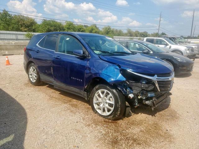 3GNAXKEV2NL294583 - 2022 CHEVROLET EQUINOX LT ლურჯი ფოტო 4