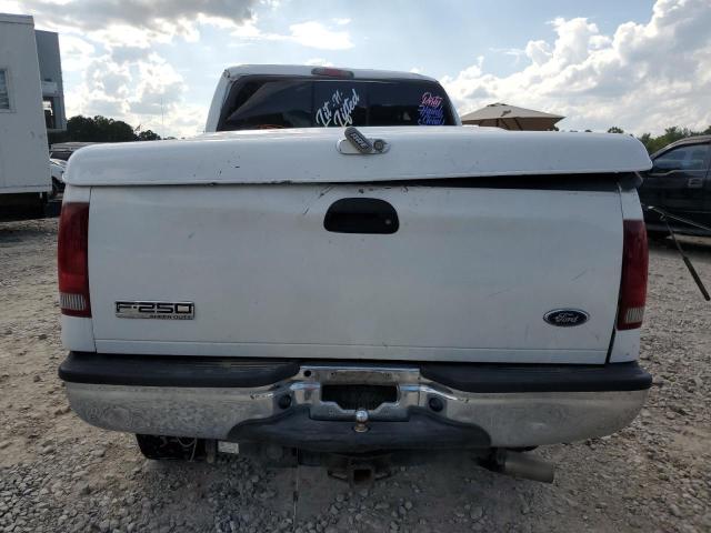 1FTSW21P06ED13317 - 2006 FORD F250 SUPER DUTY WHITE photo 6