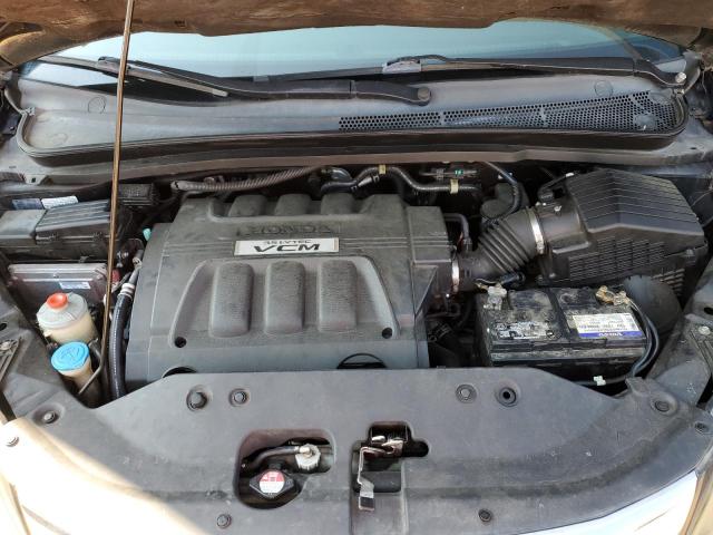 5FNRL38708B020215 - 2008 HONDA ODYSSEY EXL BLACK photo 12