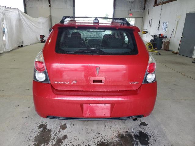 5Y2SP67809Z461372 - 2009 PONTIAC VIBE Rojo foto 6