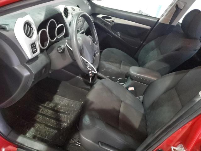 5Y2SP67809Z461372 - 2009 PONTIAC VIBE Rojo foto 7