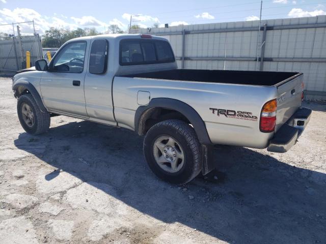 5TESM92N51Z806671 - 2001 TOYOTA TACOMA XTRACAB PRERUNNER ვერცხლისფერი ფოტო 2