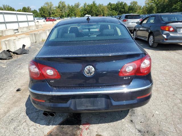 WVWMN7AN2CE515126 - 2012 VOLKSWAGEN CC SPORT BLUE photo 6