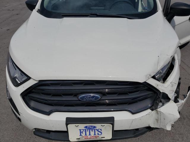 MAJ6S3FL4LC326111 - 2020 FORD ECOSPORT S 白色 照片 12