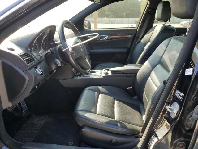 WDDGF8BB4AF409925 - 2010 MERCEDES-BENZ C 300 4MATIC BLACK photo 7