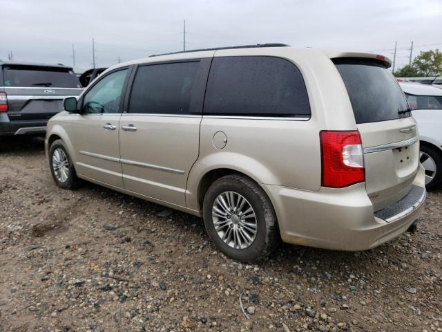 2C4RC1CG5DR615913 - 2013 CHRYSLER TOWN & COU TOURING L BEIGE photo 2