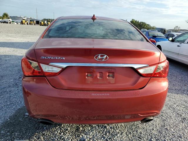 5NPEC4AC8DH677500 - 2013 HYUNDAI SONATA SE BURGUNDY photo 6