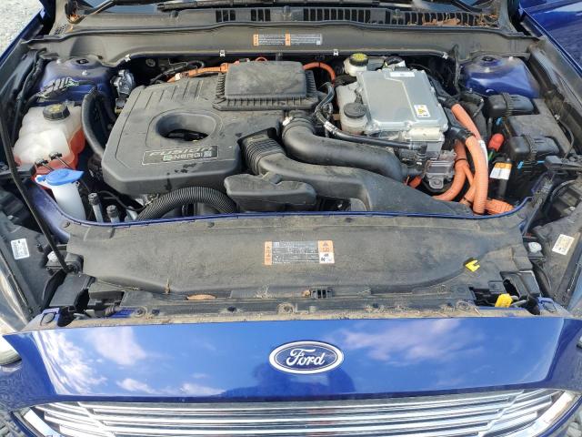 3FA6P0SU2GR337565 - 2016 FORD FUSION TITANIUM PHEV BLUE photo 11