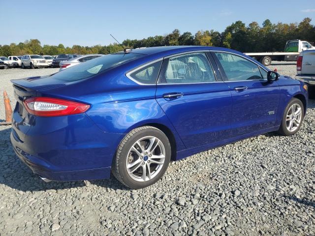 3FA6P0SU2GR337565 - 2016 FORD FUSION TITANIUM PHEV BLUE photo 3