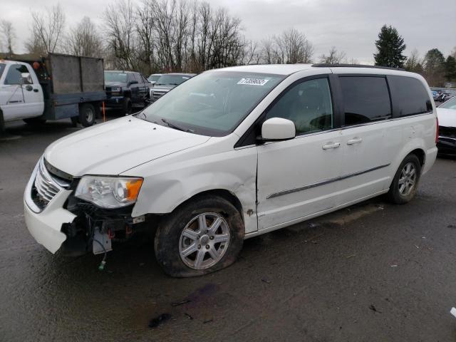 2C4RC1BG6DR645200 - 2013 CHRYSLER TOWN & CNT TOURING WHITE photo 1