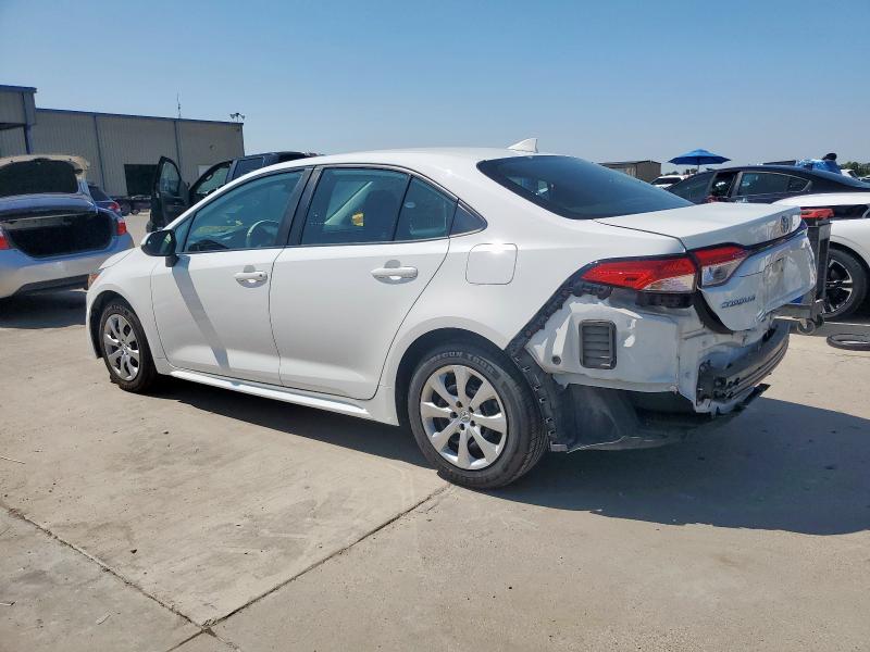 5YFEPMAE7MP203644 - 2021 TOYOTA COROLLA LE WHITE photo 2