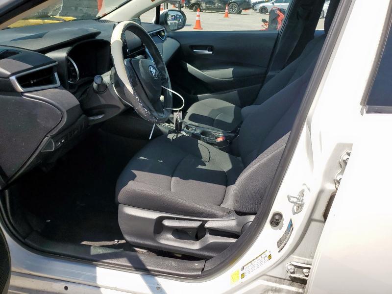 5YFEPMAE7MP203644 - 2021 TOYOTA COROLLA LE WHITE photo 7