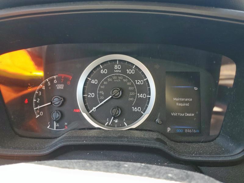 5YFEPMAE7MP203644 - 2021 TOYOTA COROLLA LE WHITE photo 9