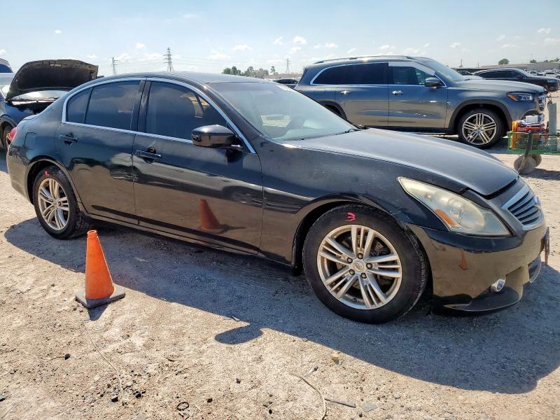 JN1CV6AP8DM305213 - 2013 INFINITI G37 BASE BLACK photo 4