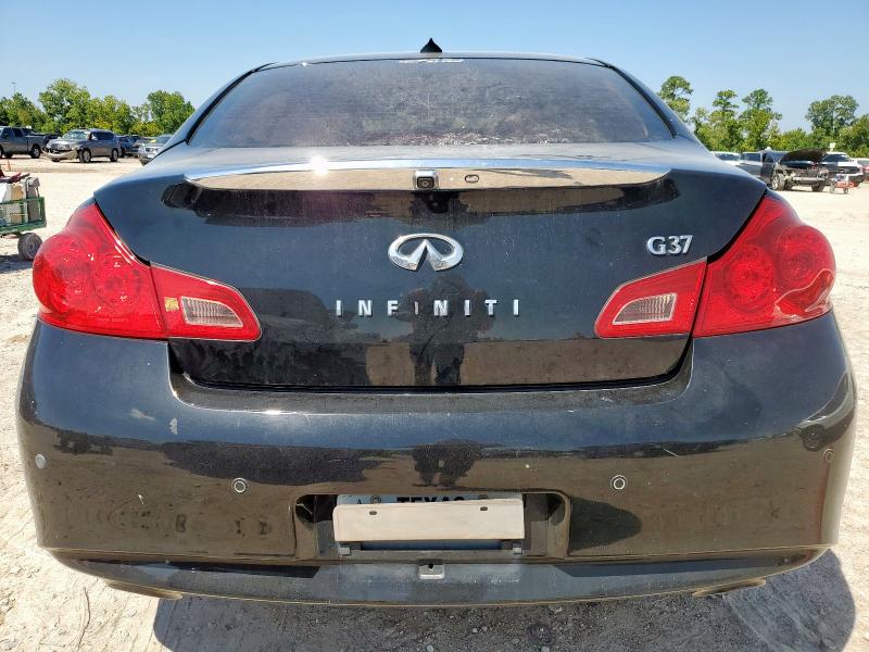 JN1CV6AP8DM305213 - 2013 INFINITI G37 BASE BLACK photo 6