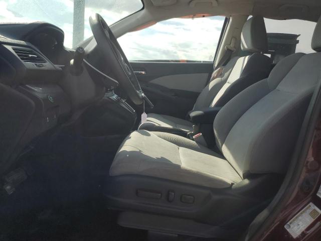 5J6RM4H59FL018727 - 2015 HONDA CR-V EX MAROON photo 7