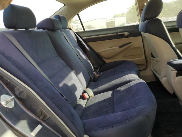 JHMFA36296S019272 - 2006 HONDA CIVIC HYBRID BLUE photo 10