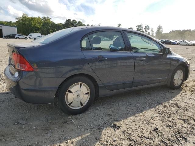 JHMFA36296S019272 - 2006 HONDA CIVIC HYBRID BLUE photo 3