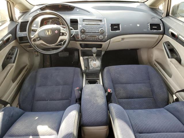 JHMFA36296S019272 - 2006 HONDA CIVIC HYBRID BLUE photo 8