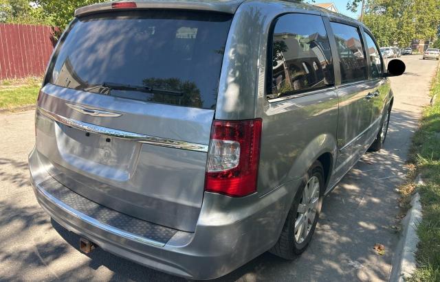 2C4RC1BG2FR629921 - 2015 CHRYSLER TOWN & COU TOURING SILVER photo 4