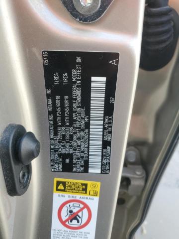 5TDJKRFH0GS292546 - 2016 TOYOTA HIGHLANDER XLE Bej foto 13