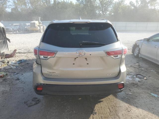 5TDJKRFH0GS292546 - 2016 TOYOTA HIGHLANDER XLE Bej foto 6
