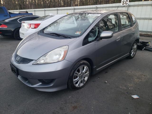 JHMGE884X9S073155 - 2009 HONDA FIT SPORT GRAY photo 1