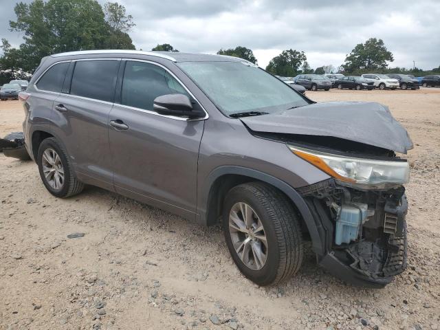 5TDKKRFH5FS074363 - 2015 TOYOTA HIGHLANDER XLE Boz foto 4