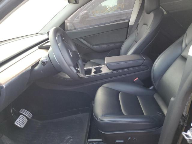 7SAYGDEF2NF461974 - 2022 TESLA MODEL Y 黑色 照片 7