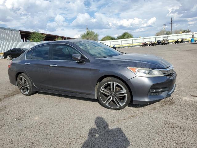 1HGCR2F53GA151566 - 2016 HONDA ACCORD SPORT Графитовый фото 4