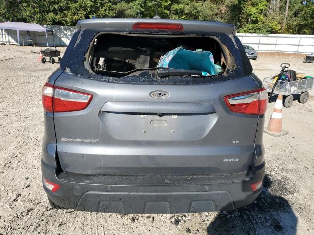 MAJ6S3GL2LC323254 - 2020 FORD ECOSPORT SE GRAY photo 6
