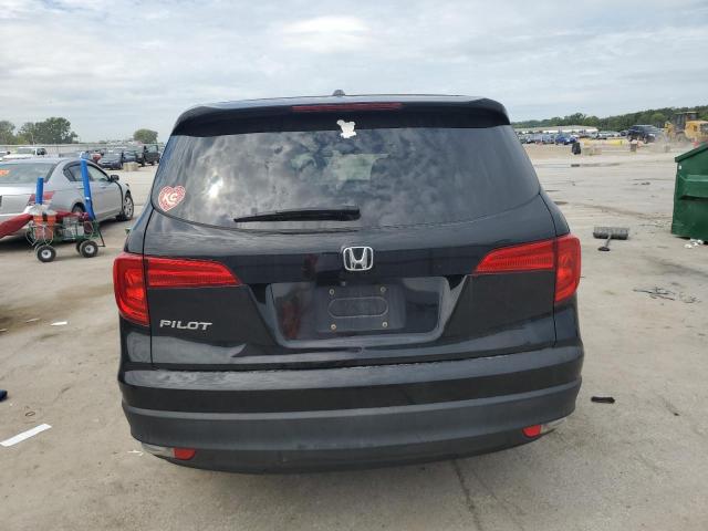 5FNYF5H37JB024909 - 2018 HONDA PILOT EX BLACK photo 6