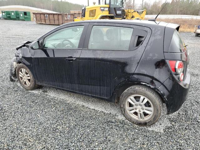 1G1JA6SH9C4164893 - 2012 CHEVROLET SONIC LS 黑色 照片 2