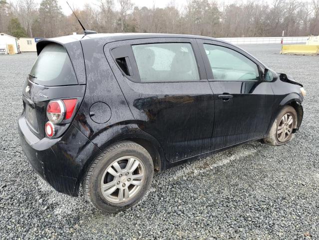 1G1JA6SH9C4164893 - 2012 CHEVROLET SONIC LS 黑色 照片 3