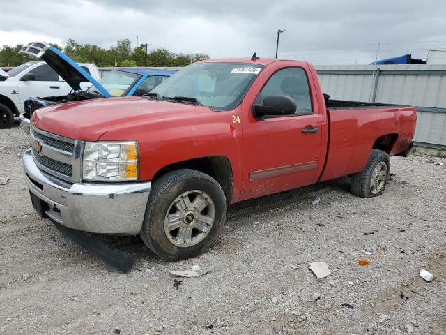 1GCNCSE04DZ194700 - 2013 CHEVROLET silverado C1500 LT RED photo 1