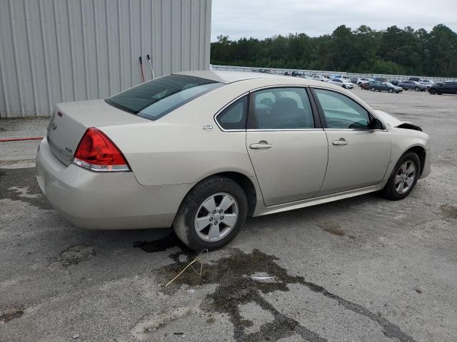 2G1WT57K691201871 - 2009 CHEVROLET IMPALA 1LT 金色 照片 3