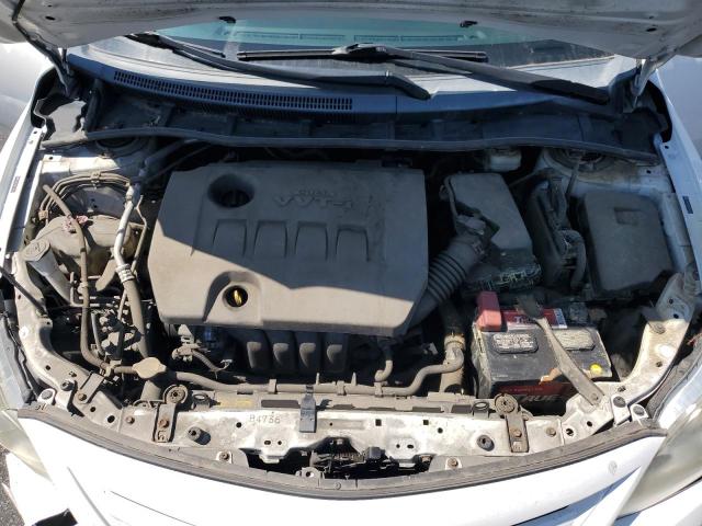 2T1BU4EE8BC550516 - 2011 TOYOTA COROLLA BASE თეთრი ფოტო 11