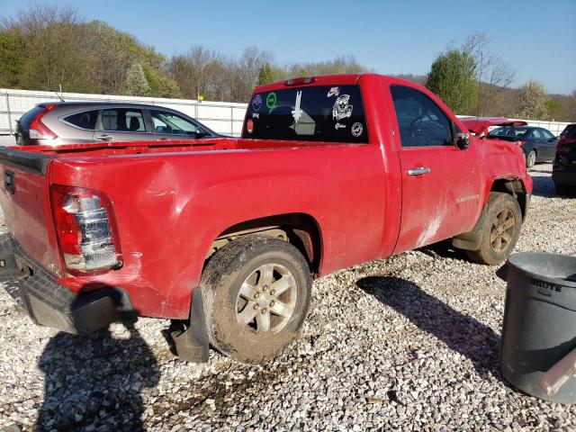 1GTEC14C98Z118272 - 2008 GMC SIERRA C1500 RED photo 3