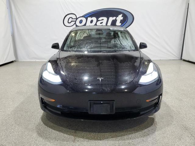 5YJ3E1EA7NF289697 - 2022 TESLA MODEL 3 BLACK photo 5
