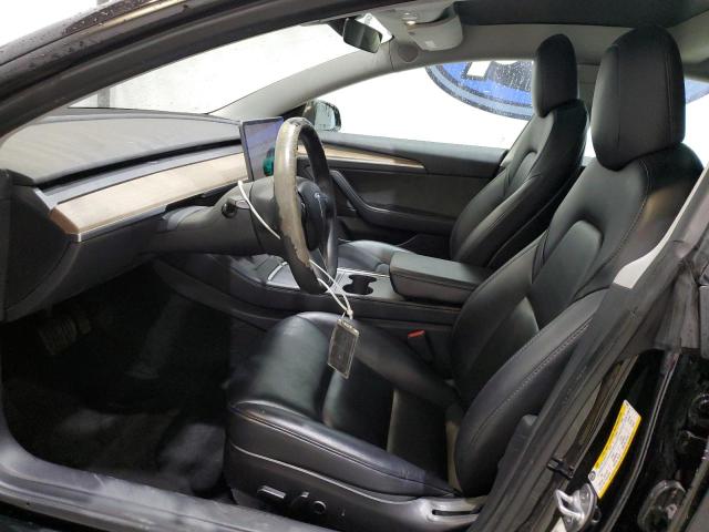 5YJ3E1EA7NF289697 - 2022 TESLA MODEL 3 BLACK photo 7