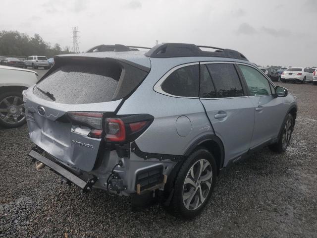 4S4BTANC8M3207390 - 2021 SUBARU OUTBACK LIMITED SILVER photo 3