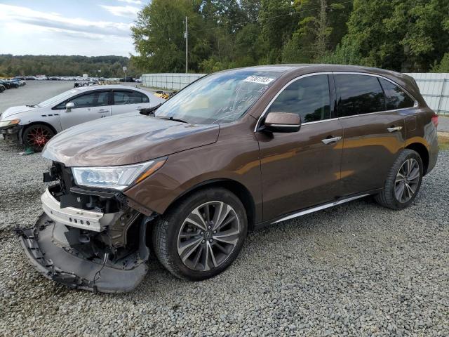 5J8YD4H53KL031955 - 2019 ACURA MDX TECHNOLOGY BROWN photo 1