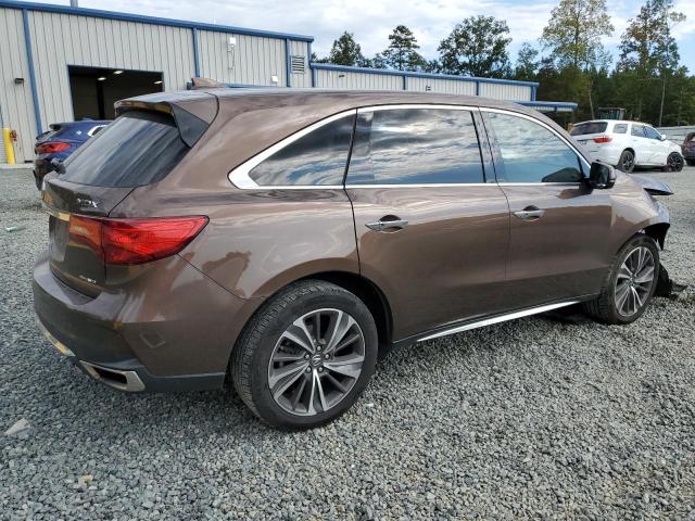 5J8YD4H53KL031955 - 2019 ACURA MDX TECHNOLOGY BROWN photo 3