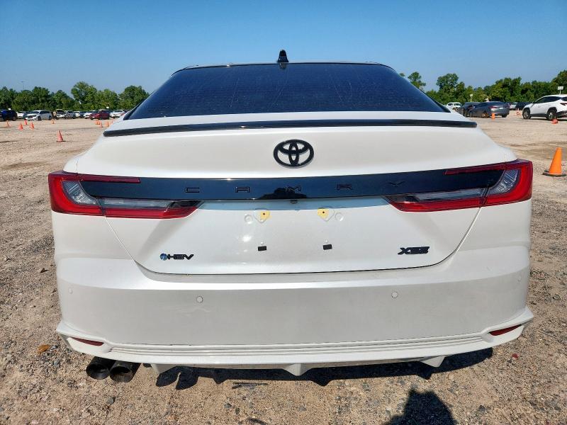 4T1DAACK5SU180018 - 2025 TOYOTA CAMRY XSE WHITE photo 6