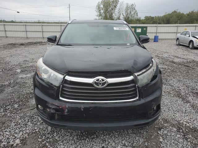 5TDKKRFH6FS077305 - 2015 TOYOTA HIGHLANDER XLE Qara foto 5