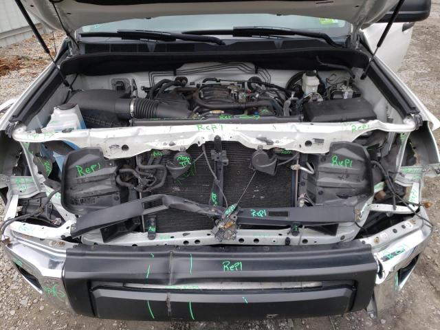 5TFUY5F16EX407777 - 2014 TOYOTA TUNDRA DOUBLE CAB SR/SR5 WHITE photo 11