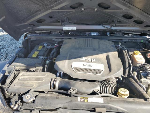 1C4HJWDG6GL338828 - 2016 JEEP WRANGLER U SPORT Графитовый фото 12