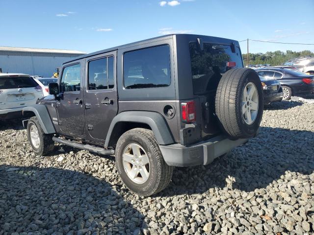 1C4HJWDG6GL338828 - 2016 JEEP WRANGLER U SPORT Графитовый фото 2