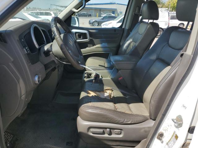 2HJYK16526H545574 - 2006 HONDA RIDGELINE RTL WHITE photo 7
